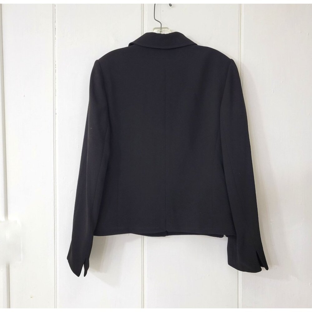 Linda Allard Ellen Tracy Black Suit Jacket New with Tag - Picture 6 of 6